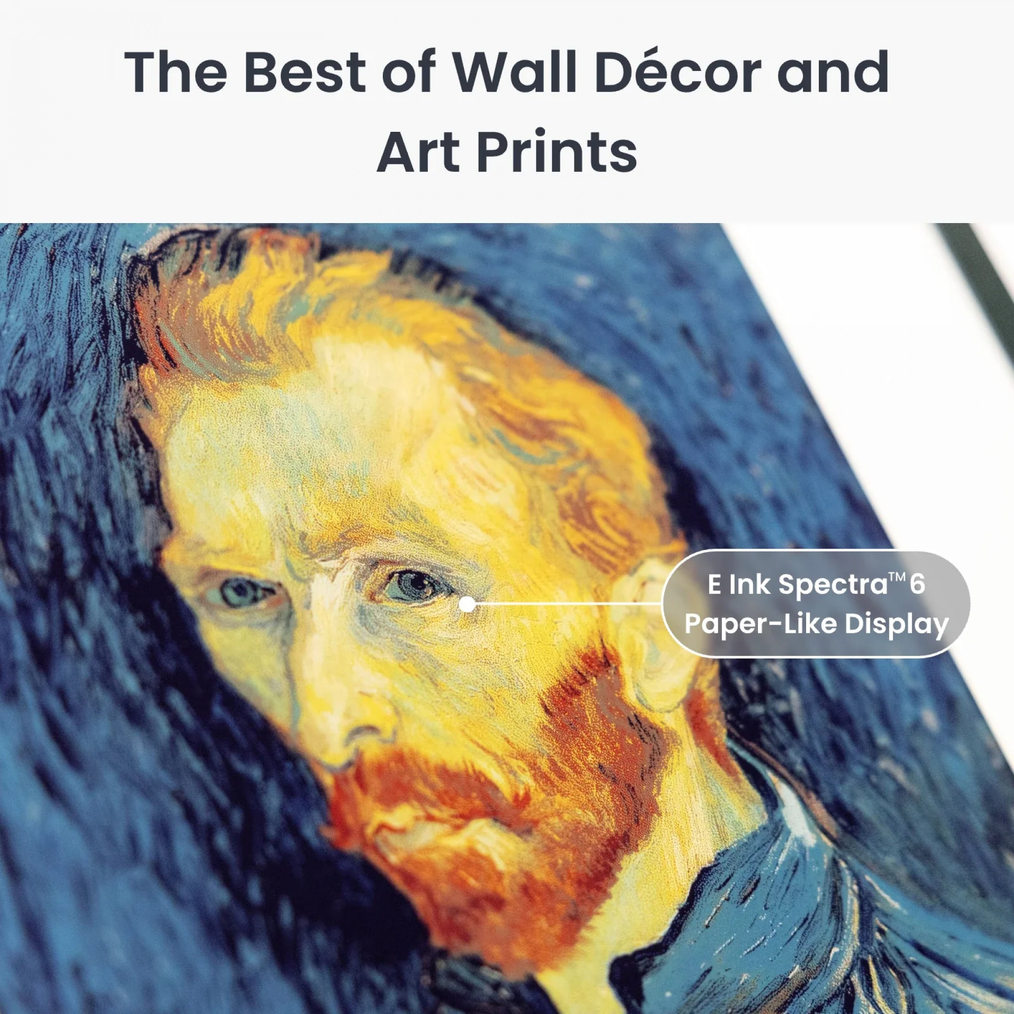 Смарт-пристрій у вигляді рамки для цифрового мистецтва SwitchBot AI Art Frame (Size 7.3)